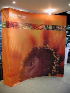 SATELLITE textile pop up 3x3 curve 2